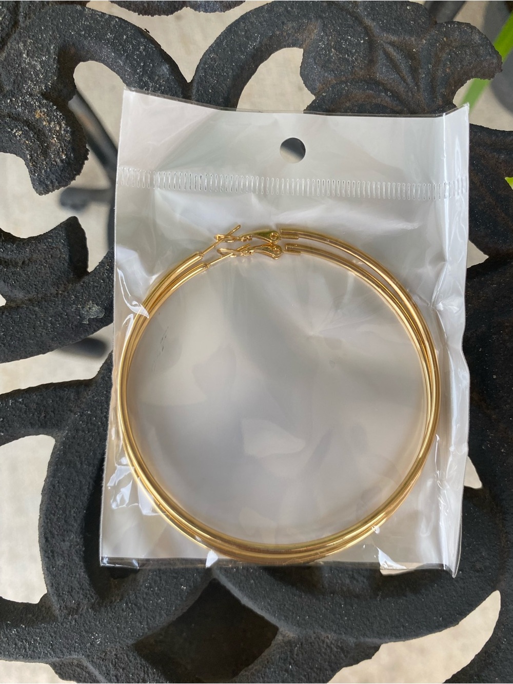 Gold Hoop Earrings - Classic Women Jewelry